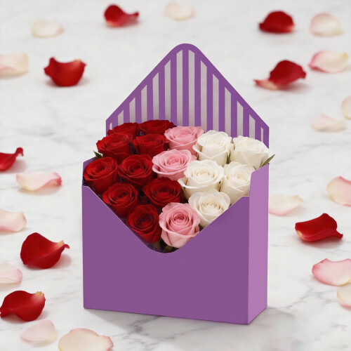 Valentine Envelope Box Gift Packaging 12 pcs 1