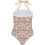 Women's Tummy Control One-Piece Swimsuit Halter Retro Style 5