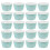 Χάρτινες θήκες για cupcakes σε μπλε χρώμα για ψήσιμο και αποθήκευση με φωτεινά 4