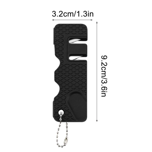 Kit Sharpener, Professional Sharpening Tool, Manual Operation Durable Construction, Home Kitchen Outdoor Camping, Chefs Home Cooks 2