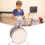 Drum Key Continuous Standard Motion Speed Key Drum Tuner Drum Tuning Key Percussions Hardware Tool For Marchings Drum 6