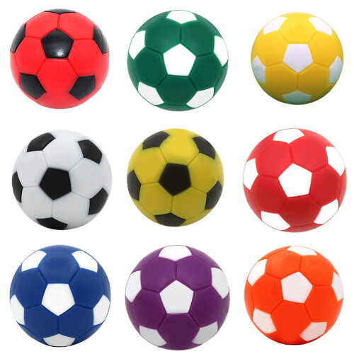 Conjunto de 9 bolas de pebolim de 36 mm/1,42 polegadas para jogos de mesa. 1