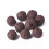 Lava Stone Beads Round Brown 12mm 10pcs 1