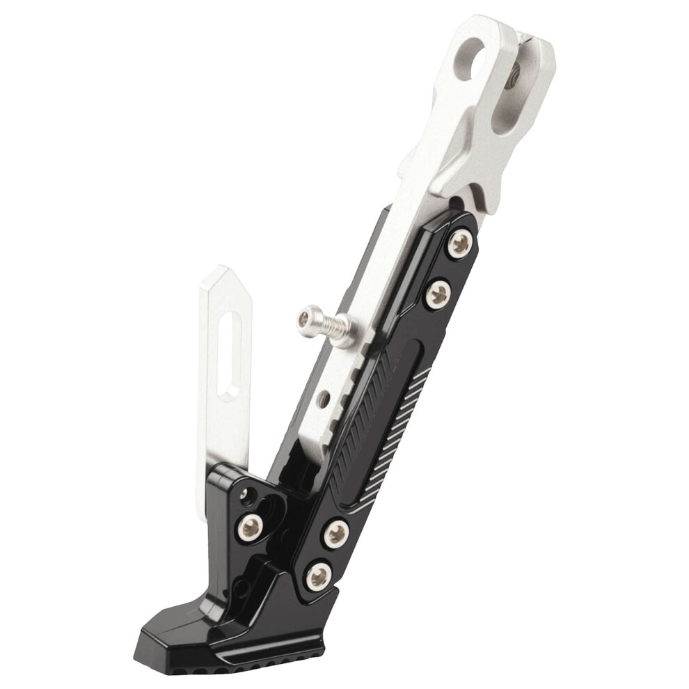 Motorcycle Footpeg Kit, Adjustable Aftermarket Kickstand And Footrest Bracket For Custom Bike, Durable Riding Upgrade, Universal Fit 9152228702004