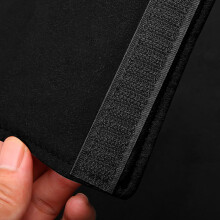Suede Car Grab Handle Cover Black Universal 1 Piece