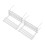 Mini Chairs Landscape 2 pcs 50x6x3 cm White 5