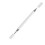 Penna per tablet 2 in 1 con punta a disco e penna a sfera per dispositivi touchscreen, ideale per strumenti e ufficio (nera). 3