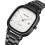 Square Analog Quartz Watch Stainless Steel Strap 1 Piece 5