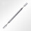 Penna per tablet 2 in 1 con punta a disco e penna a sfera per dispositivi touchscreen, ideale per strumenti e ufficio (nera). 7