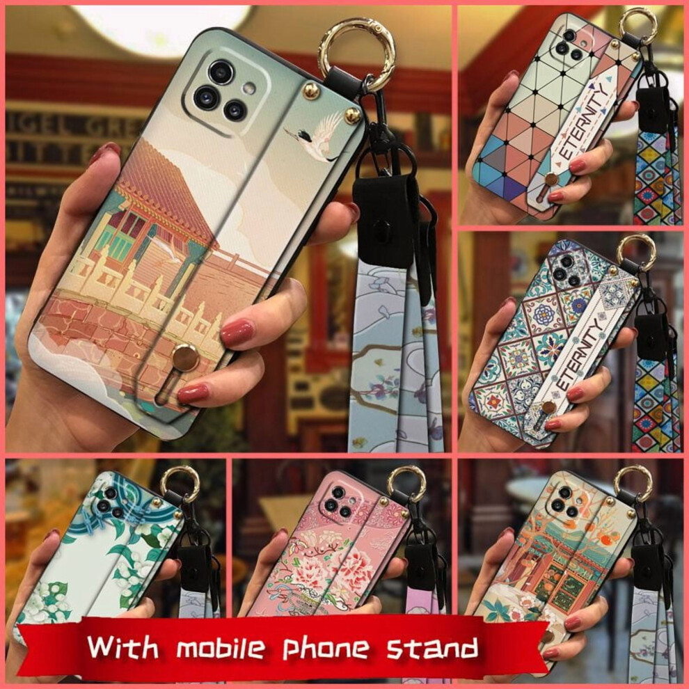 Samsung Galaxy A03 Phone Case Soft Silicone Ring Kickstand 9377112721514