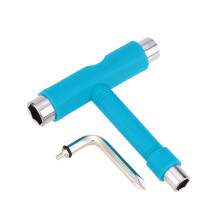 5-In-1 Skate Tool Skateboard Hardware Portable T-Key for Skateboards Longboards