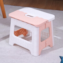 Space-Saving Folding Stool – Portable, Lightweight, Durable Plastic – Indoor/Outdoor, Camping, Hiking, Fishing, Picnic, Beach, Tailgating, Patio,