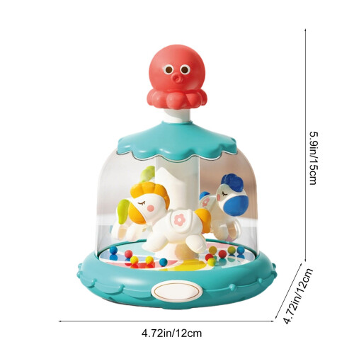 Educational Press Carousel Toy for Babies to Develop 1