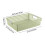 Plastic Storage Basket Organizer – Waterproof, Multi-Purpose Bin for Bathroom, Laundry, Toys & Home Clutter Control 3