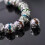 Silver Plated Crystal Rhinestones 8mm Round 20pcs 4