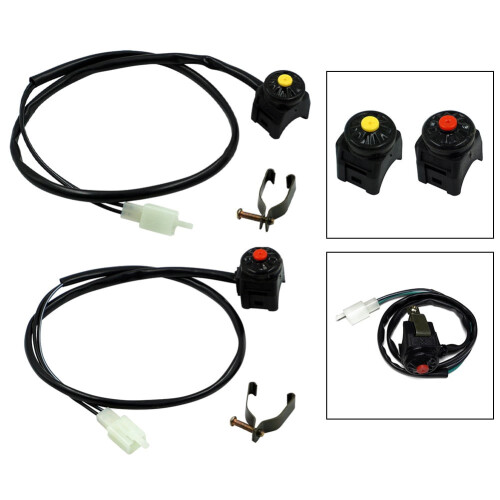 Universal Motorcycle Switch Headlight Control Power Start Horn Switch Button Electric Controller Motorbike Accessories 1