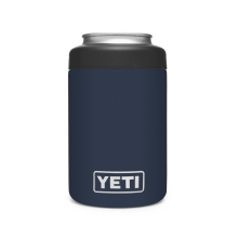 Yeti Rambler Colster 12 Oz. Navy Stainless Steel Insulated Drink Holder with Load-And-Lock Gasket