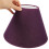 1 conjunto de cúpulas quadradas para abajur de cabeceira em tecido roxo, 28 x 28 x 18 cm (11,0 x 11,0 x 7,1 polegadas). 6