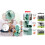 Automatic Pet Water Dispenser Hanging Drinker Bowl Cage Mounted for Small Animals 4