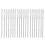 20pcs 6cm Large-eye Stitching Needles Needles Sewing Yarn Knitting Needle (Silver) 1