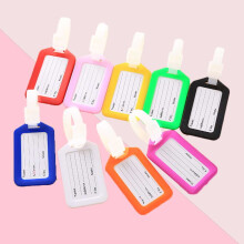8 Pcs Large Luggage Tags for Suitcases Random of Travel