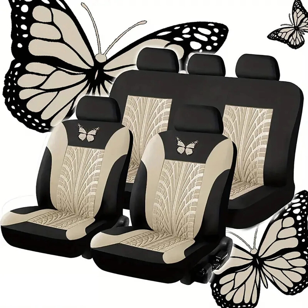 Car Seat Protector Set 4-Piece Universal Breathable 9132278393650