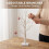 Heart-Shaped Birch Tree Lamp LED White Artificial 1 Piece 3