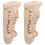 2 Count Corbels Pair Wooden Plaster Corner Roman Column 7