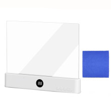 LED Transparent Reading Light, Adjustable Brightness, Eye Protection, USB-Charged, Portable Acrylic Book Light – Compatible with All Books
