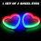 2Pcs Rgb App Control Dynamic Ring Led Turning Signal Ligth 7