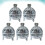 Bröllopspresentaskar Kronformade Silver PP5Set för Festplanerare 3