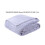 Flannel Fleece Blanket Grey 27.5 x 39.4 Inches 2