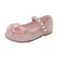 Girls' Glitter Mary Jane Dress Shoes Pink 2.5–3 Years