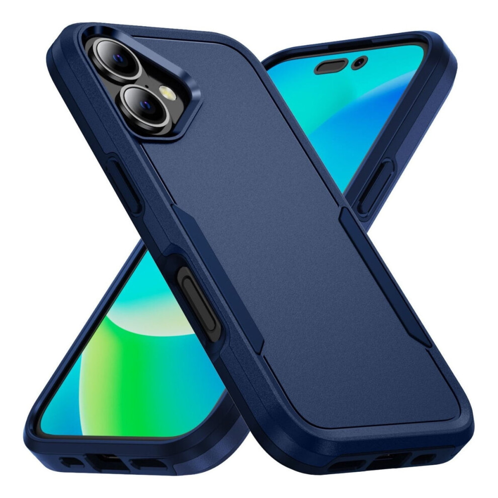 Heavy Duty Shockproof, Dropproof, Dustproof & Anti-Scratch Case For Apple Iphone 16 Â Navy Blue 9170372295999