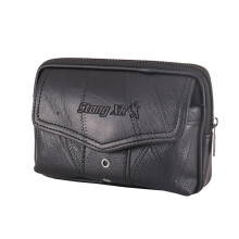 Vintage Leather Waist Bag Belt Loop Carry Phone Wallet for Case
