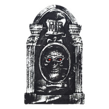 Monument funéraire en mousse, accessoire de jardin pour Halloween | Compatible avec les thèmes de festivals, de photos et de cimetières