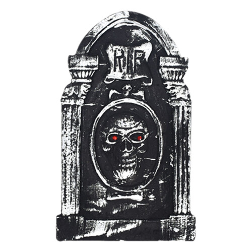 Skumgravstenmonument Halloweenträdgårdsprop 1 st