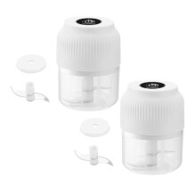 Food Processor Electric Chopper 3-in-1 Mini Blender