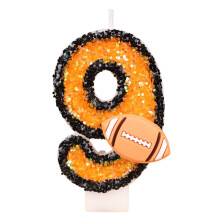 Birthday Number Candles,Birthday Glitter Cake Candles for Christmas Birthday Wedding Party Cake Topper Anniversary Decor (9)
