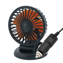 24 V:n auton tuuletin, jossa 360 kierto ja 2 nopeussäätöä