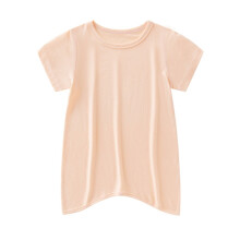 Pasgeboren babykleding, unisex, voor jongens en meisjes, romper met knoopjes, basic eendelige outfits, oranje, 8-16 maanden