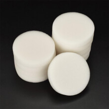 10pcs Disposable Facial Washing Puff Pad Face Cleaning Sets - White, Small