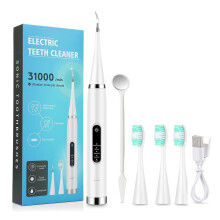 Portable Electric Sonic Dental Scaler for Teeth Whitening and Tartar Removal with 5-Speed Modes and High Vibration Frequency