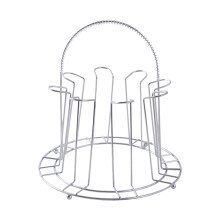 Stainless Steel Cup Bottle Drying Rack,Mug Glass Bottle Holder for Stand Bottle Dish Drying Kitchen Accessory