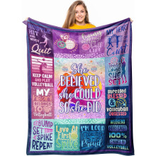 Couverture de volley-ball – Cadeaux et accessoires de volley-ball pour adolescentes, articles de fête et décoration, compatibles avec les