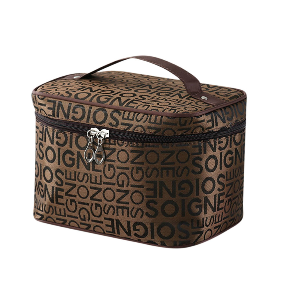 Makeup Bag New Makeup Bag Large Capacity Portable Fashion Cute Women's Wash Bag Carrying Travel Bag Storage Bag Travel Bag Organization and Storage