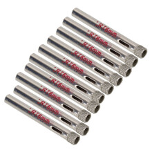 6mm Diamond Drill Bit 10Pcs for Tile Glass