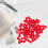 Bolinhas de feltro, pompons pequenos, poliéster vermelho, 100 unidades, 0,27 x 0,27 x 0,27 polegadas 4