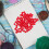 Bolinhas de feltro, pompons pequenos, poliéster vermelho, 100 unidades, 0,27 x 0,27 x 0,27 polegadas 8
