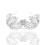(Silver) Shiny Leaf Wedding Tiara Headband for Girls 1
